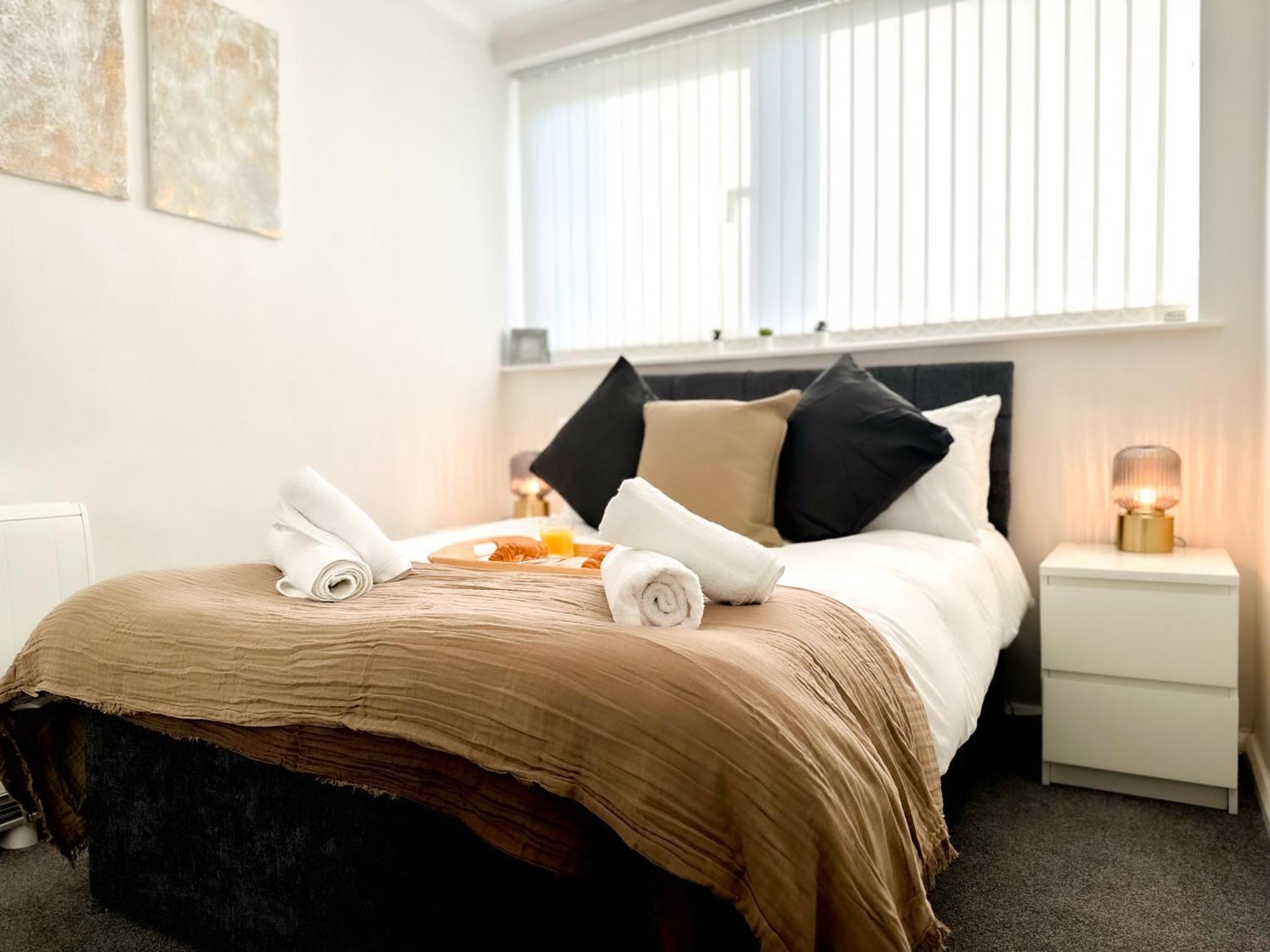 Contemporary And Cosy Birmingham Apartment- Free Parking & Wi-Fi מראה חיצוני תמונה