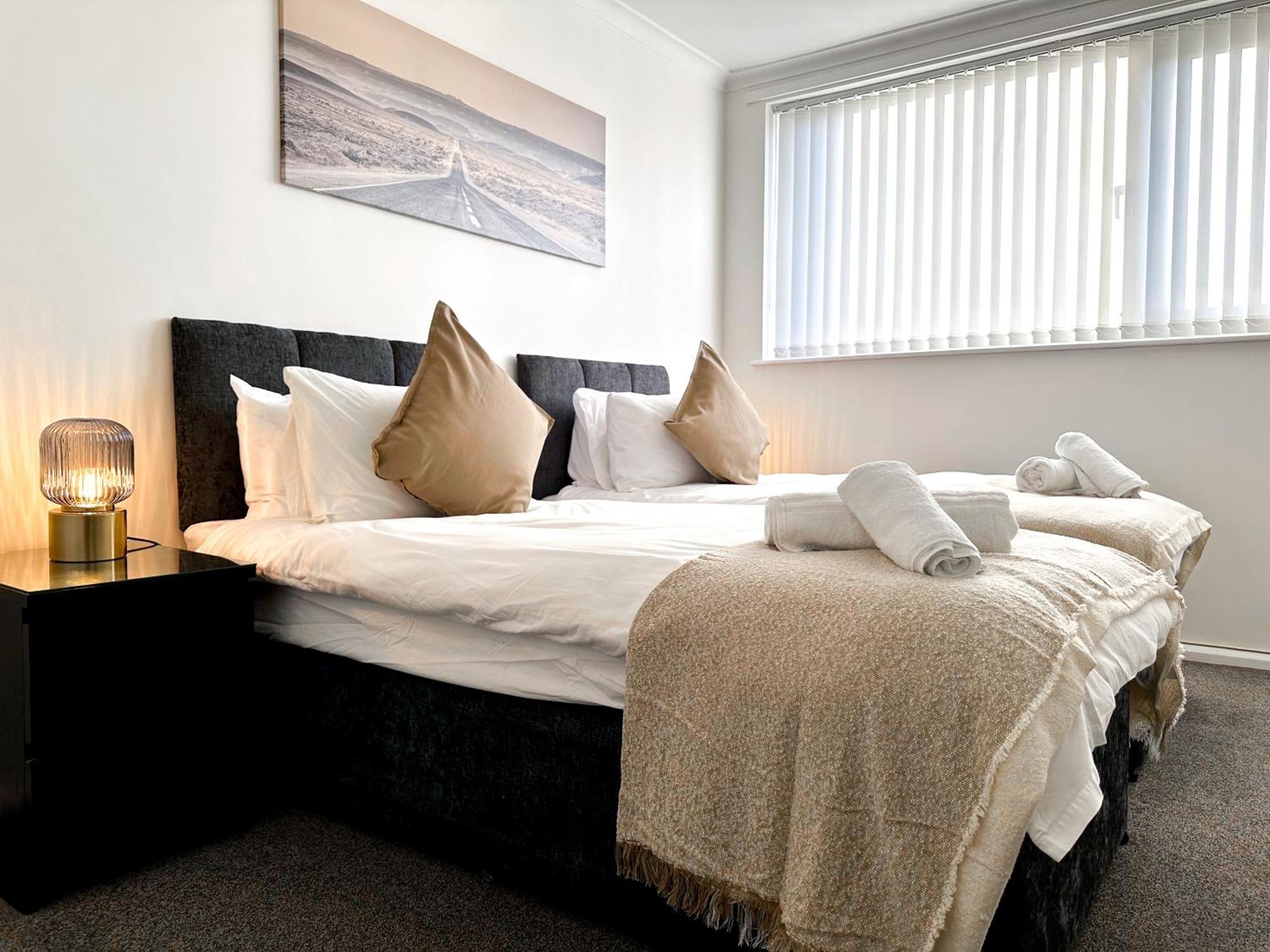 Contemporary And Cosy Birmingham Apartment- Free Parking & Wi-Fi מראה חיצוני תמונה
